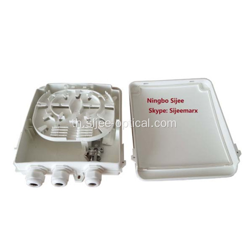 Outdoor 8 Ports ไฟเบอร์ออปติกกล่องกระจาย